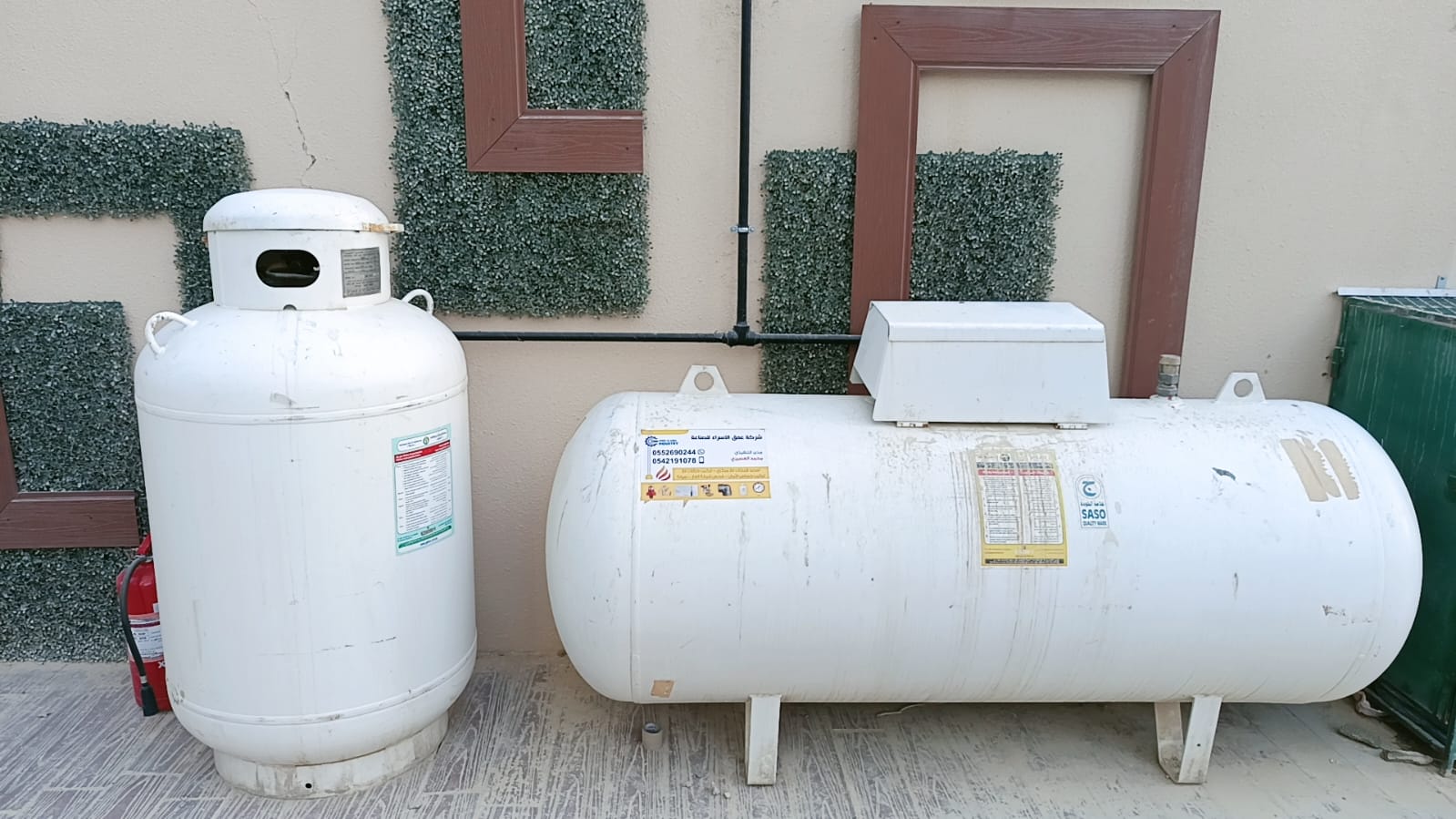 تركيب خزانات غاز