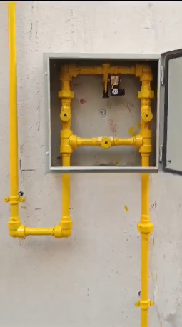 تمديد شبكات غاز مركزي