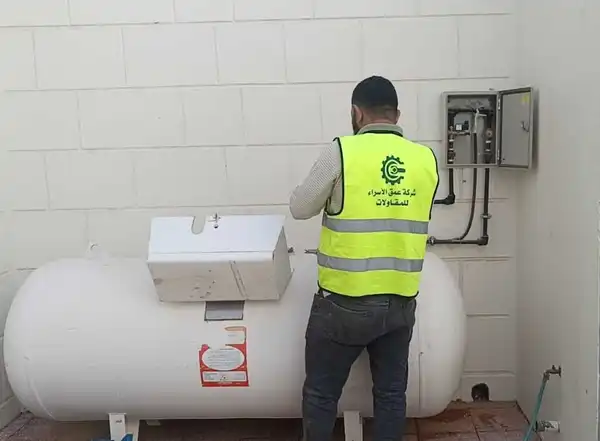 شركة تأسيس شبكات غاز مركزي الصناعية الثانية الخرج